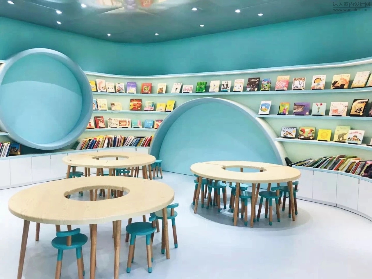 panorama泛纳设计--文轩儿童书店 - 商业公装 - 达人室内设计网 - pow