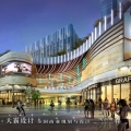 重庆奥园城市天地购物中心：“山城记忆”之曲线与阶梯形元素