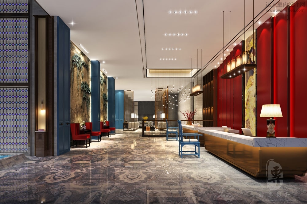 红专星级酒店设计案例:江安上沅国际酒店