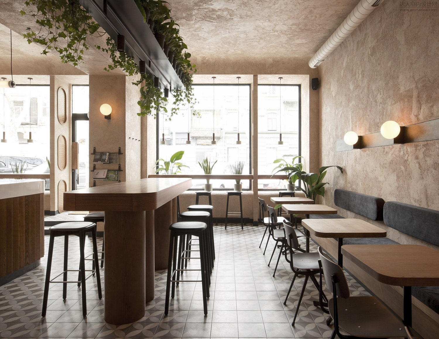 sivak partners--daily咖啡馆 - 酒店餐饮61精选 - 达人室内设计网