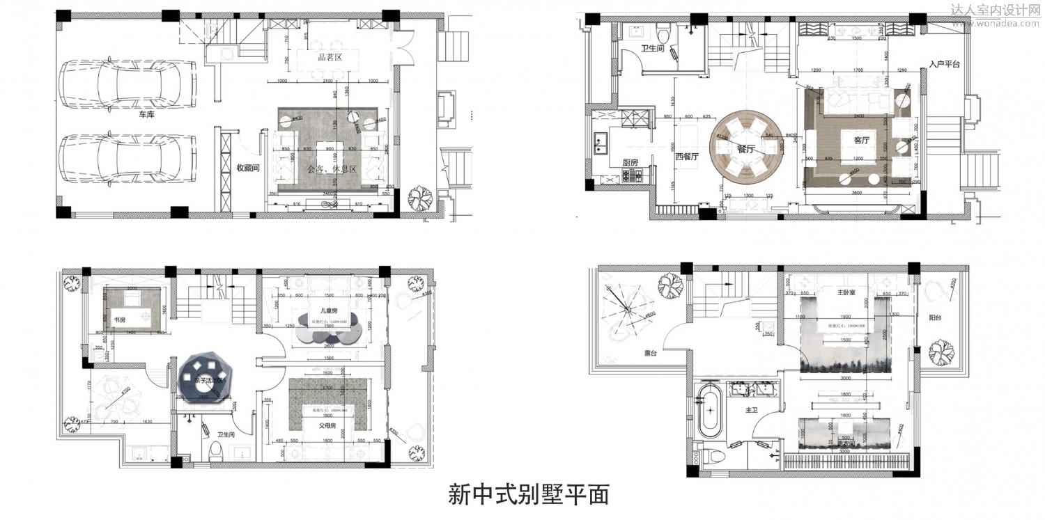 新中式别墅设计，狮子座别墅设计， 做 20年后 也   不 会 后 悔   的  设 计   in-twenty-years   【设计收 ...