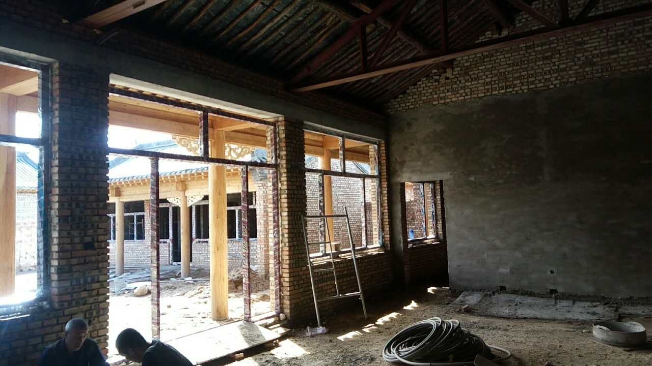 前期四合院土建中