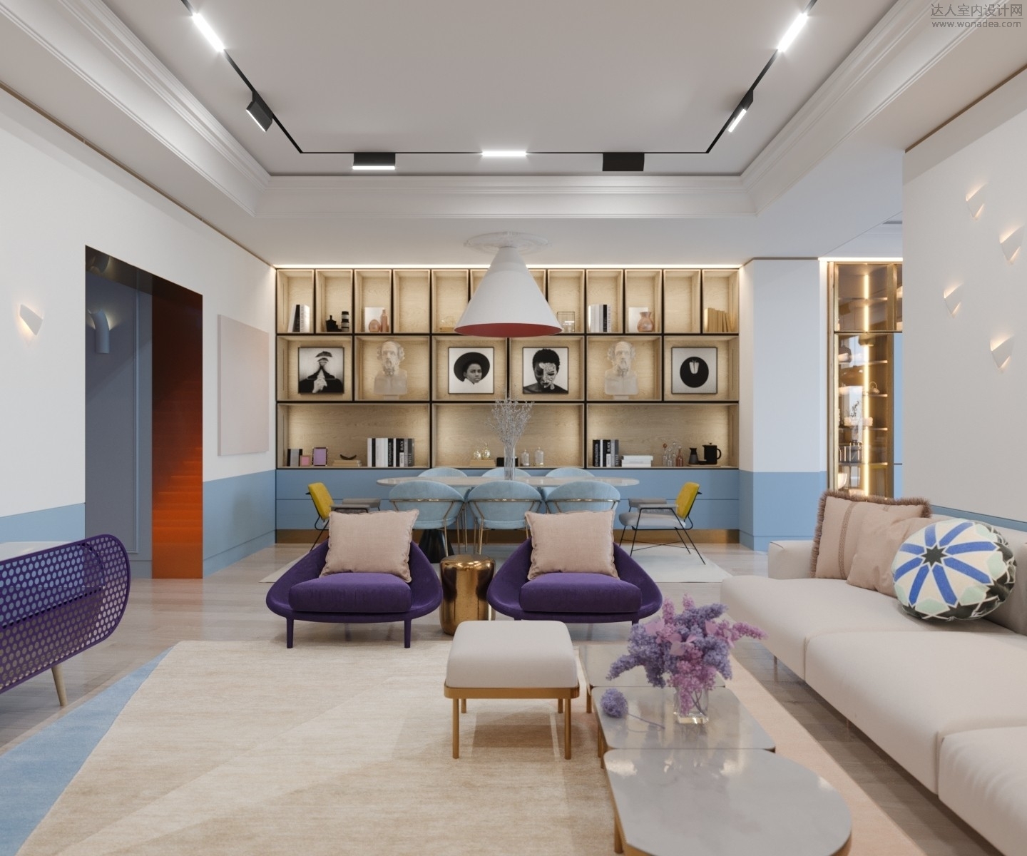 Art Group--有趣的多元设计空间,248m²联排别墅 - 家居鉴赏 - 达人室内设计网 - Powered by Discuz!