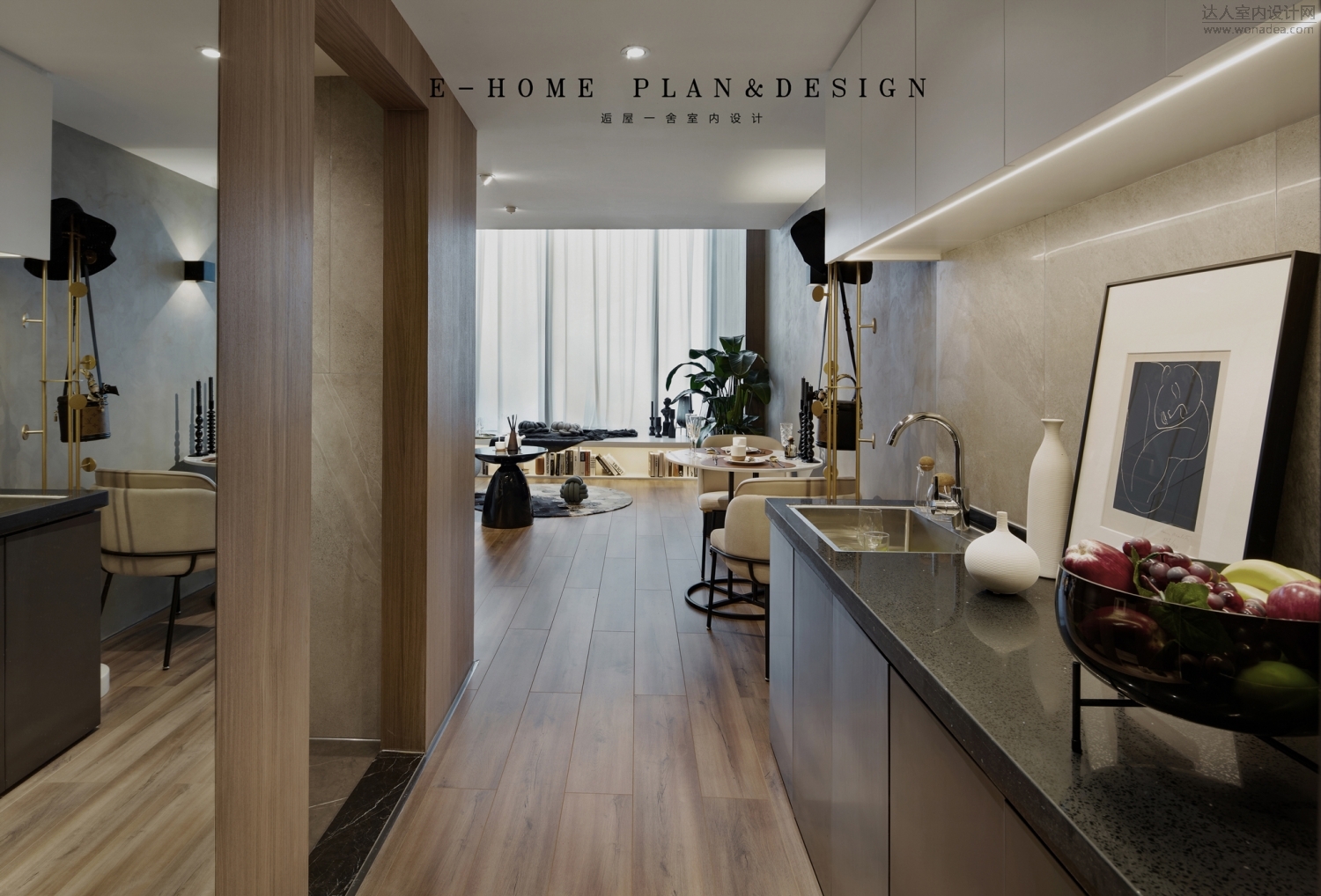 45㎡loft全挑空公寓样板间