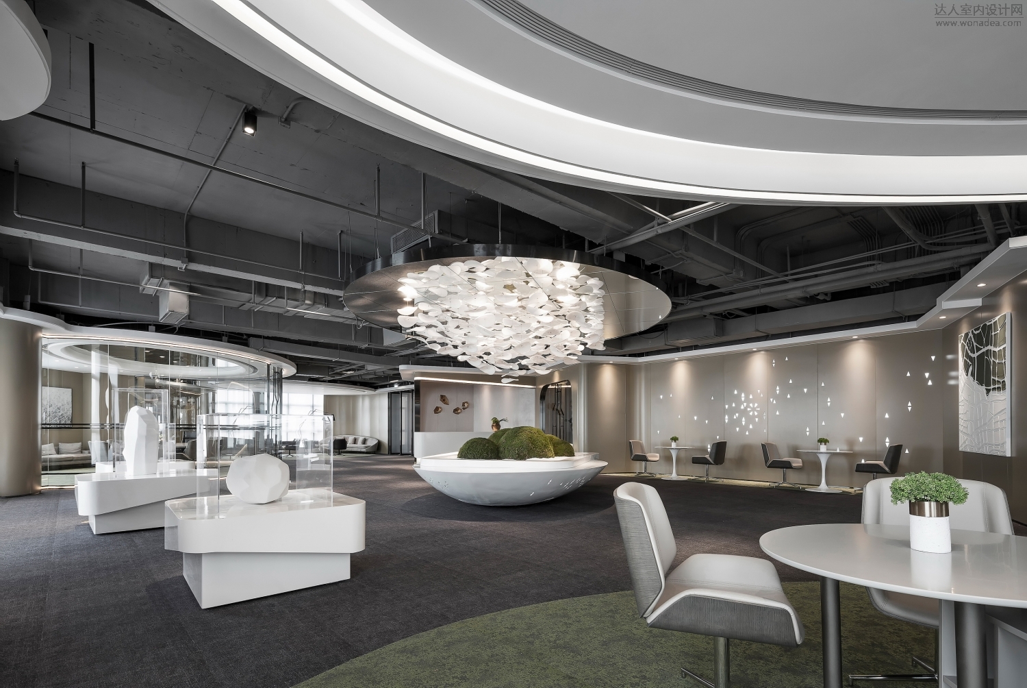 办公展示空间 61 流动的圣节 - 商业公装61精选 - 达人室内设计网