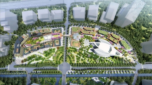 Ola Lotus•莲地:看沉浸式商业街设计如何形成互动感、叙事感