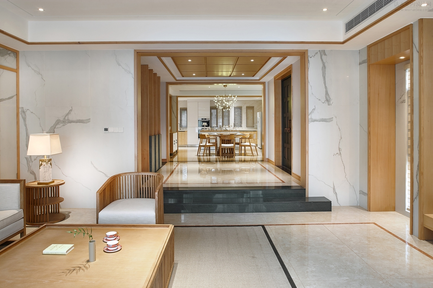 品川设计--阳光城翡丽湾别墅700㎡ - 家居鉴赏61精选 - 达人室内