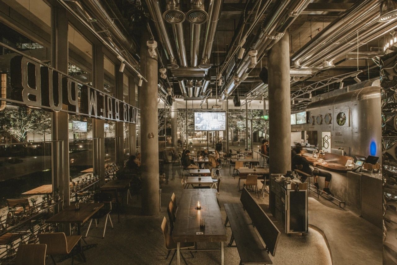 十二平方设计杭州天目里十八号酒馆