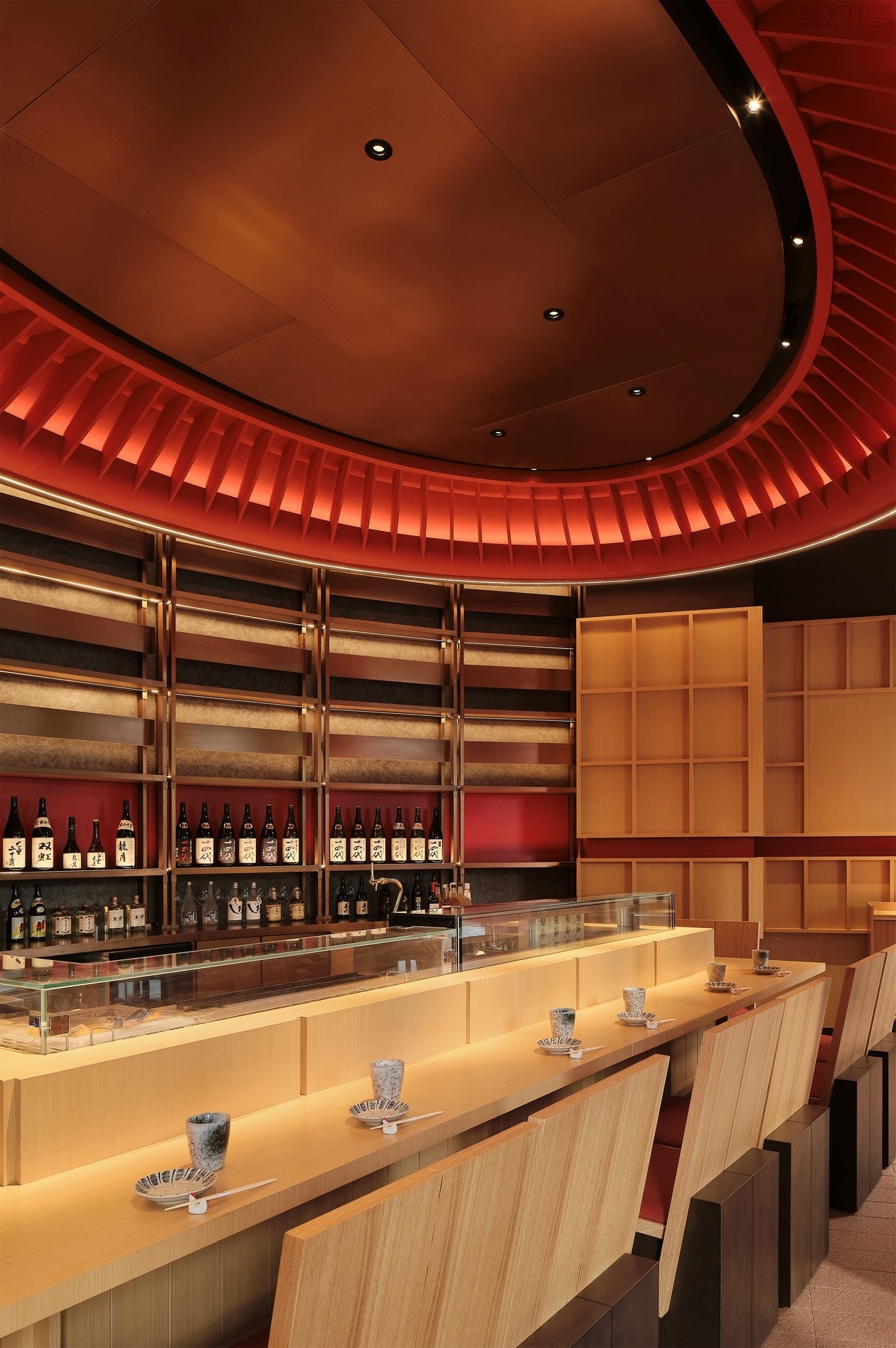 三厘社设计--南京鸟焱·烧物 - 酒店餐饮 - 达人室内设计网 - Powered by Discuz!