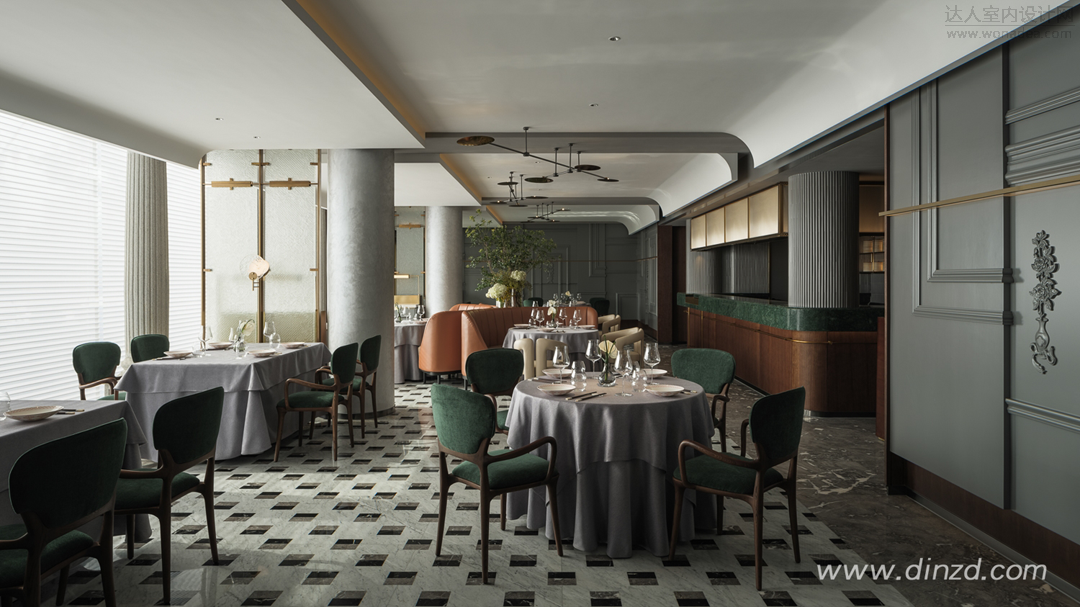 上瑞元筑设计--陈公馆·状元楼 宁波老外滩店 - 酒店餐饮 - 达人室内设计网 - Powered by Discuz!