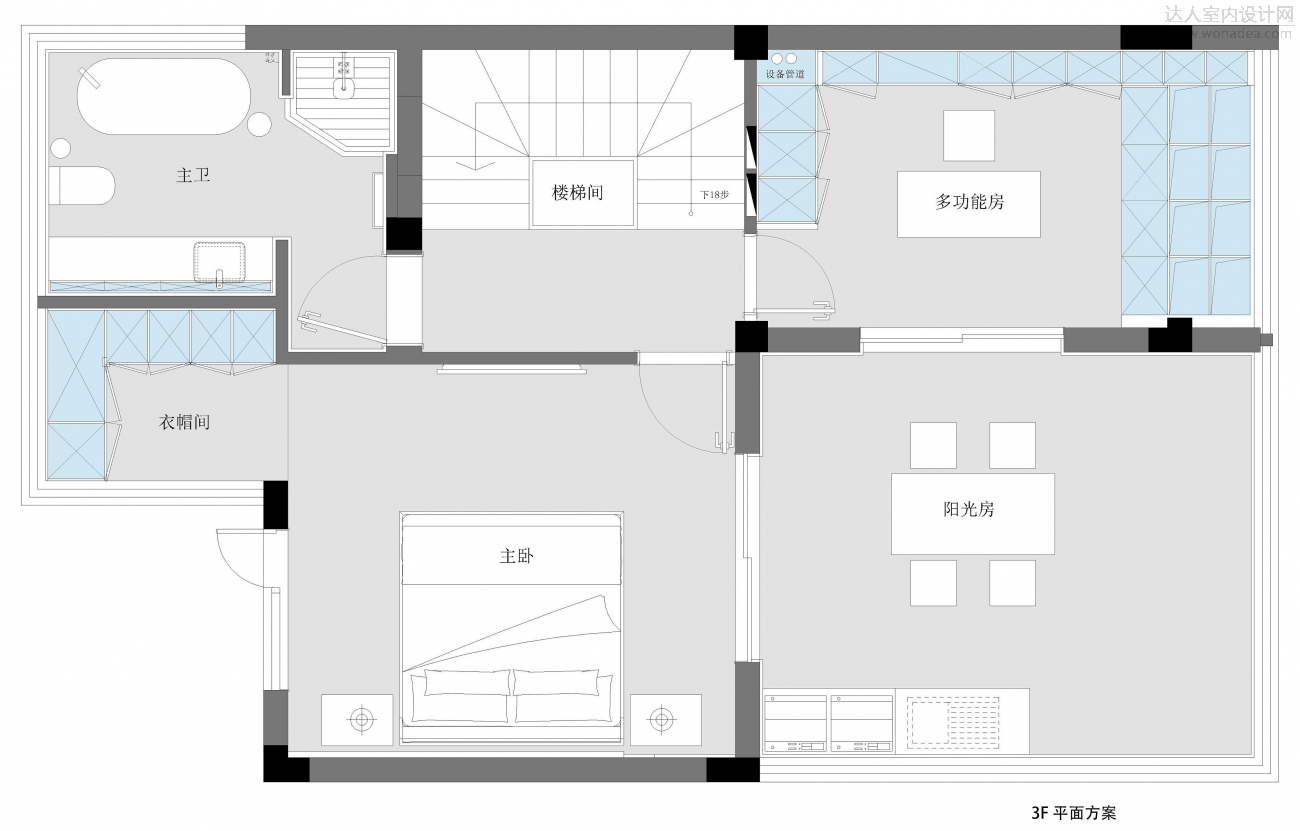 3楼1平面方案-Model.jpg