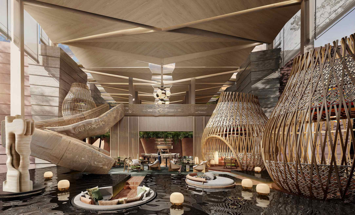 杨邦胜设计 | 成都世园瀑布美憬阁酒店