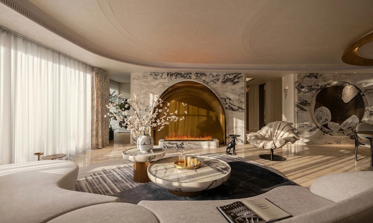 优豪斯空间设计 | 泉州保利建发源启天瓒218㎡样板间