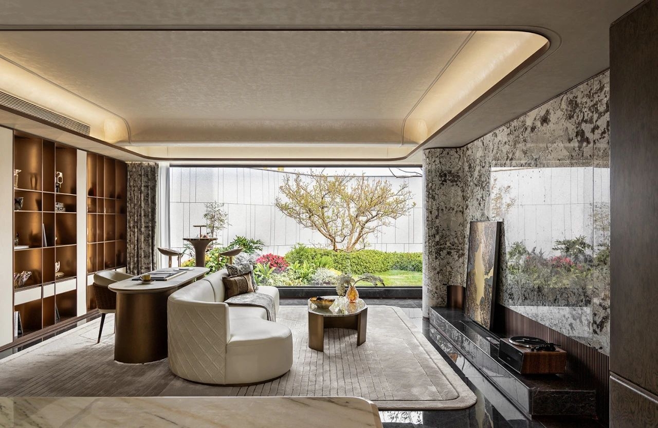 华壹设计 | 福州160样板间，海派鎏金里的环球生活诗