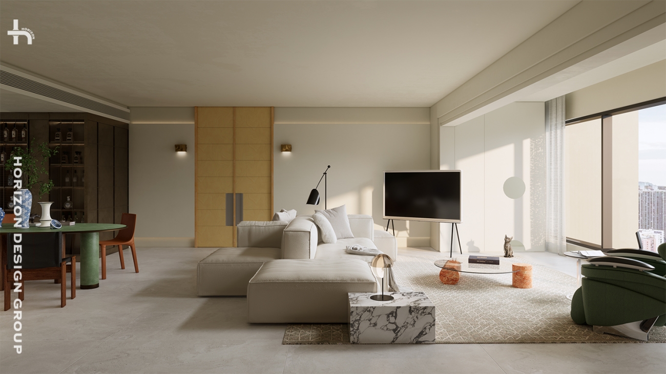 地平线x新案｜重塑动线，用环形过道串联的理想生活场域