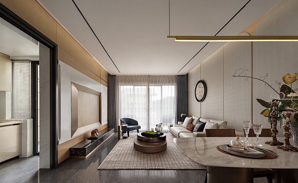 上上国际设计 | 海南万宁依山云锦160m²样板间