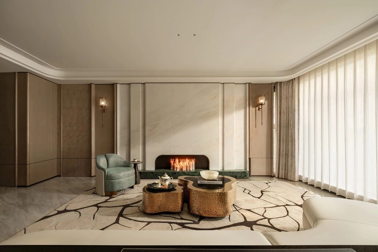 优豪斯空间设计 | 天津保利津门天珺135㎡样板间