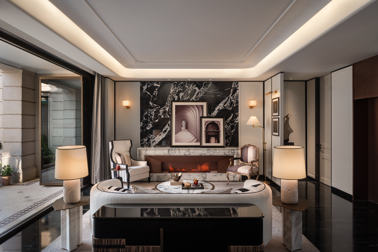 李益中设计 |  绿城云栖玫瑰园480㎡样板房