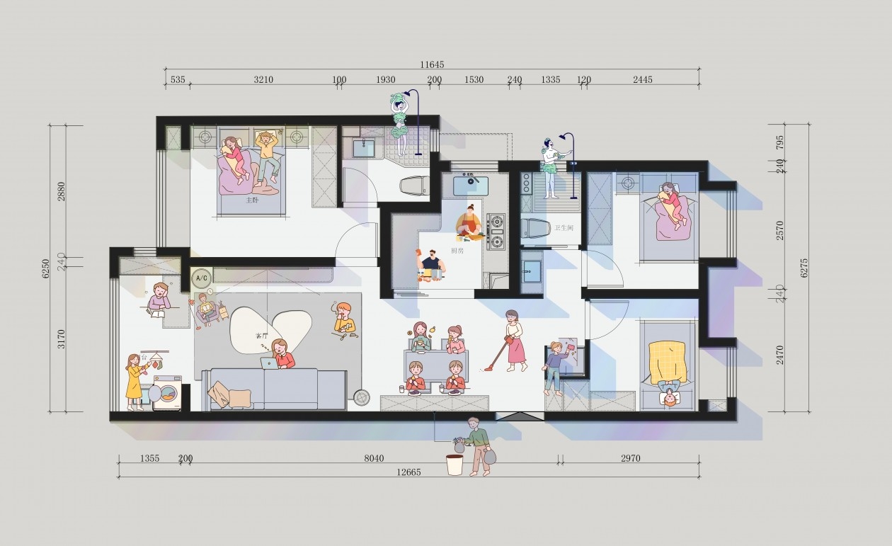 好玩的户型优化