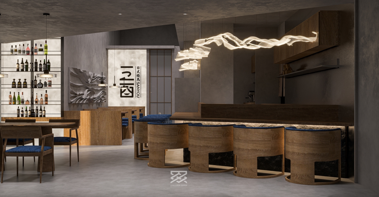 Li叕空间设计 | 三酉烧鸟店案例分享