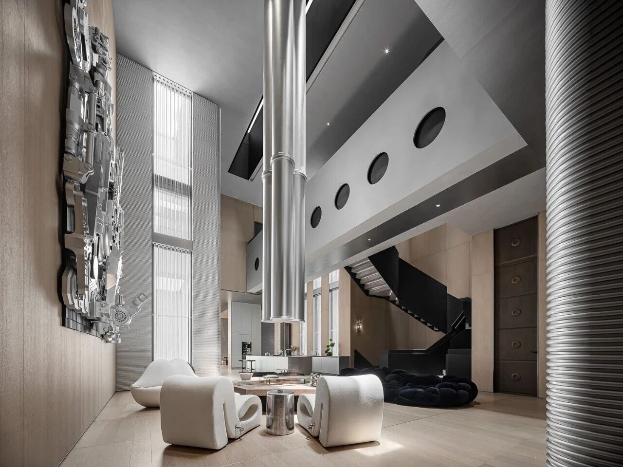 孟也设计 | 佛山罗浮宫大师样板间