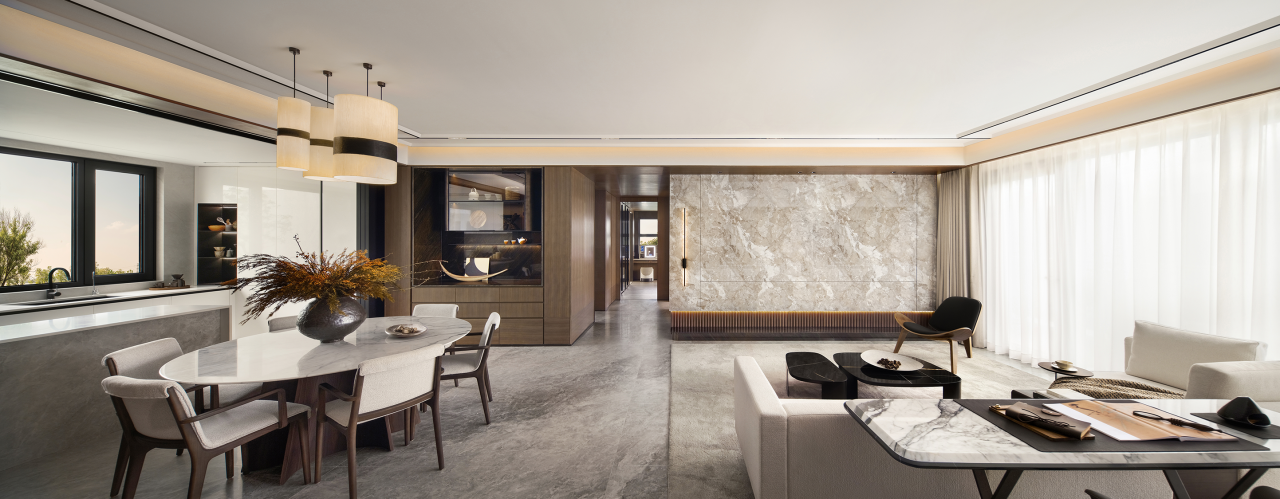 赛拉维设计 | 南开中海津華玖章样板间