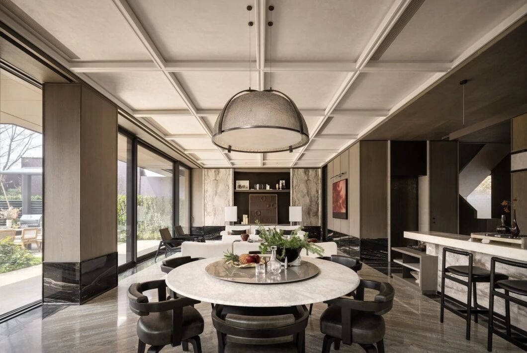 羽果设计+近境制作 | 慈溪凤起潮鸣783㎡样板间