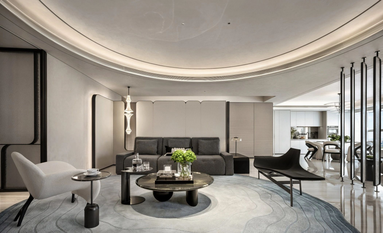 创域设计 | 深圳中心·天元350㎡大平层私宅
