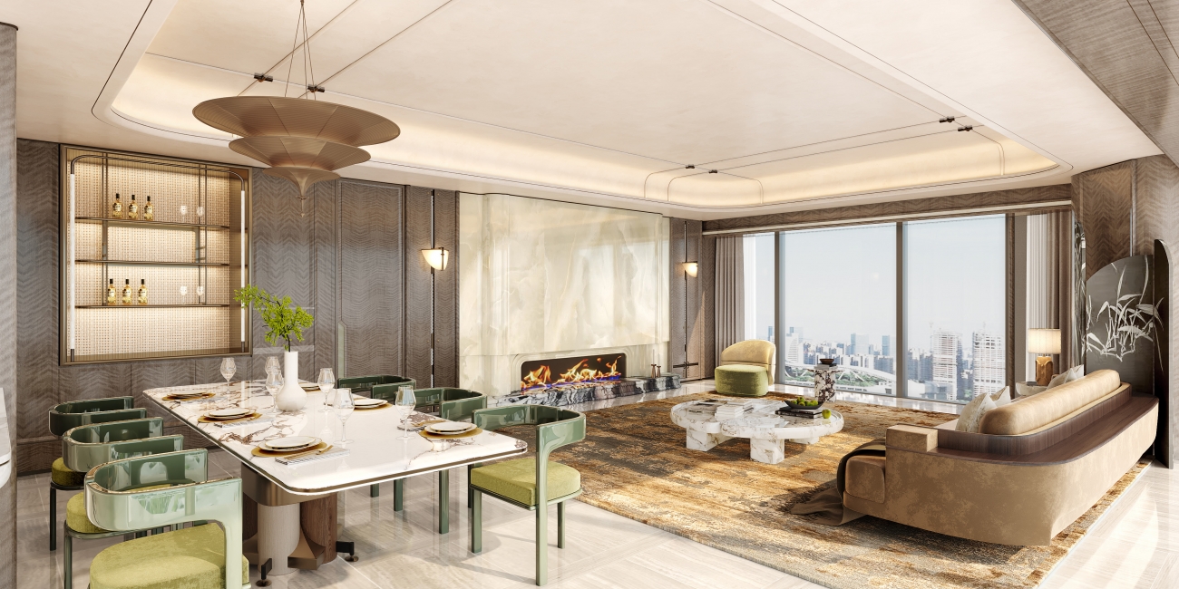 HWCD | 成都交子金融广场住宅样板间精装方案