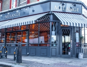 InArch设计--伦敦工业风格的Melange餐厅