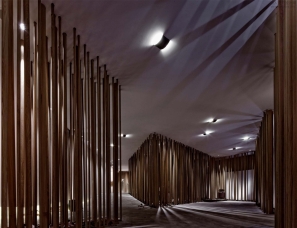 河南二合永设计安德鲁马丁获奖作品：美祥1969木制体验中心