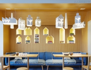 北京雁巢为灵感的The Bistro Goose Hut雁舍湘食餐饮室内设计