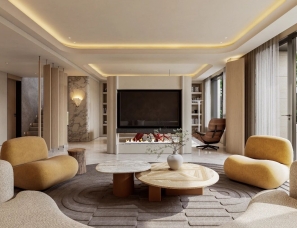 演意设计｜500㎡顶豪底跃，城市花园