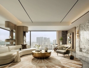 优豪斯空间设计 | 福州保利屏西天悦226㎡样板间