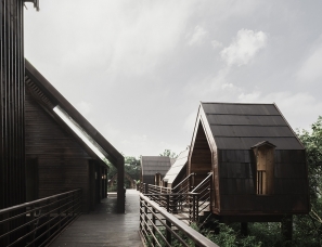 平介建筑设计--木屋小镇 · 岛屿丛林小木屋