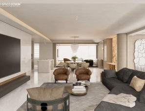 凹设计 | 南京中宁府298㎡精装修改造