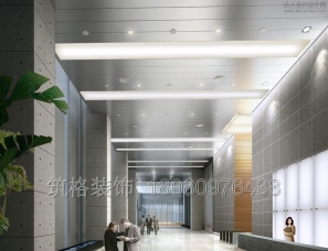 葛洲坝大厦写字楼装修设计效果图-重庆办公空间室内设计