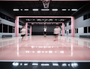 平介设计--昆明元素体育篮球馆橄榄树店