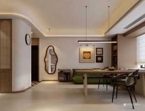 武汉支点设计 ·水利厅/140㎡/中古风