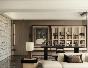 羽果设计 | 昆明龙湖锦粼天曜189㎡样板间