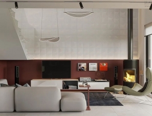 LEVEL80 Architects--开放式布局住宅，高低错落的美感