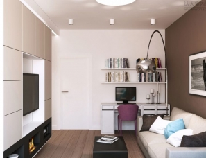 Geometrium 设计--65平米的单身公寓