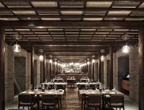 如恩设计--上海Capo意大利餐厅