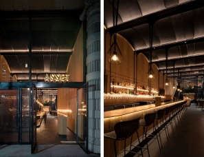 Bates Masi + Architects--纽约·320㎡ASSET酒吧餐厅