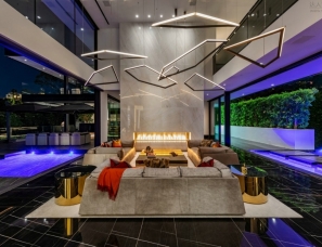 Paul McClean设计 | 洛杉矶1740㎡售价2.4亿的别墅，帅到无边界！