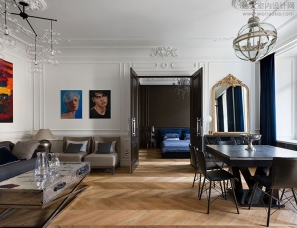 Zasutsky Architects--现代公寓在巴黎