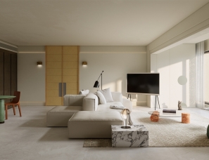 地平线x新案｜重塑动线，用环形过道串联的理想生活场域