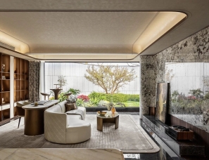 华壹设计 | 福州160样板间，海派鎏金里的环球生活诗