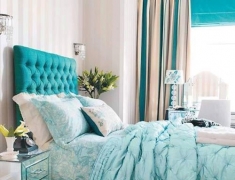 【色彩家】Tiffany Blue卧室，浪漫夏日清凉之选
