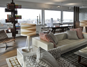 Kate Hume设计--阿姆斯特丹顶楼公寓